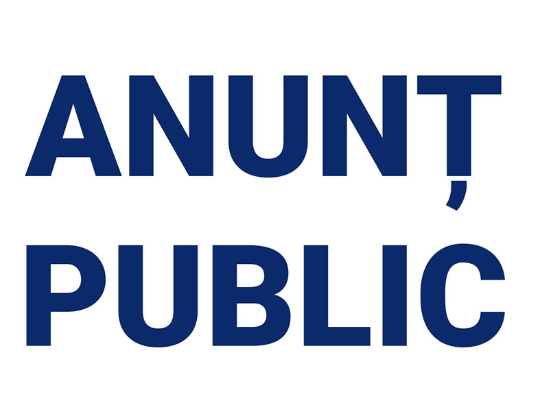 Anunț privind programul de lucru în perioada 18 – 31 mai 2020